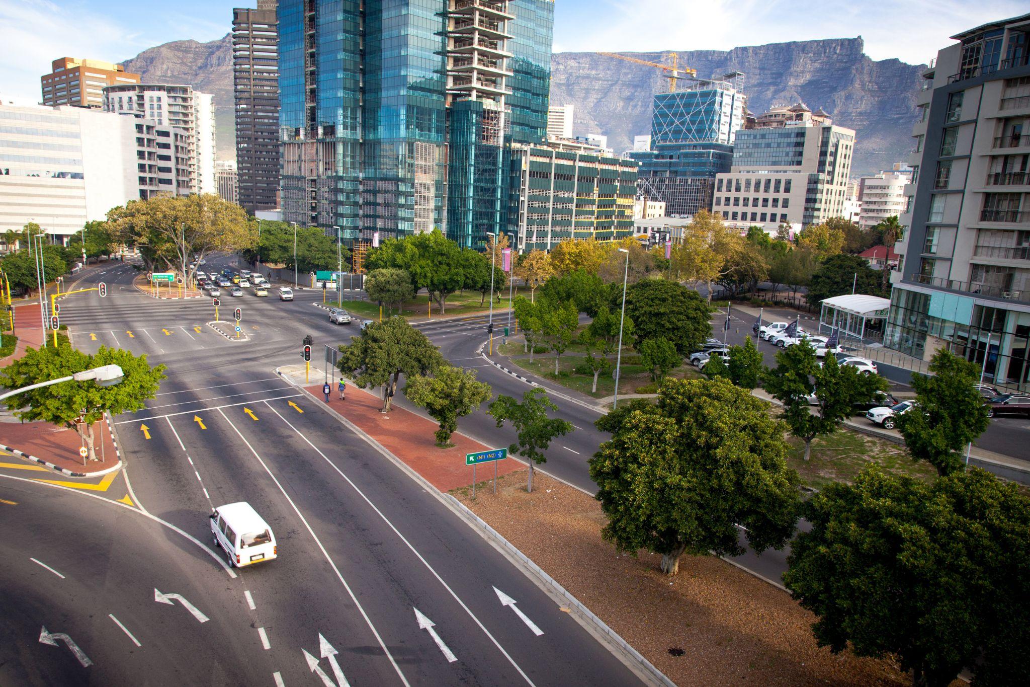 Cape Town CBD streets near the CTICC (Cape Town International Convention Centre), minutes from Centrepark
